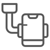 icons8-phone-holder-100
