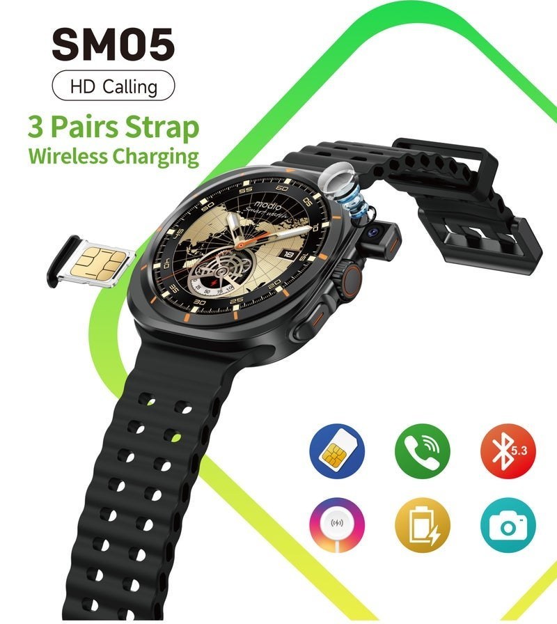 ساعت هوشمند سیمکارت خور مودیو مدل Modio SM05 - Image 4